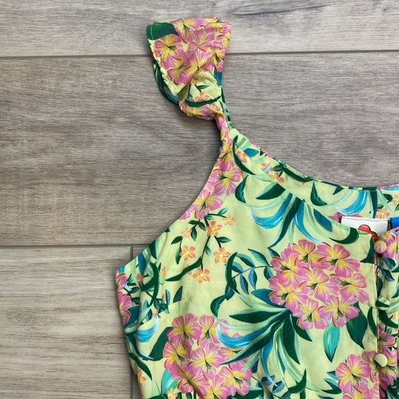 Farm Rio‎ Floral Ruffle Tank Top - Picture 3 of 16